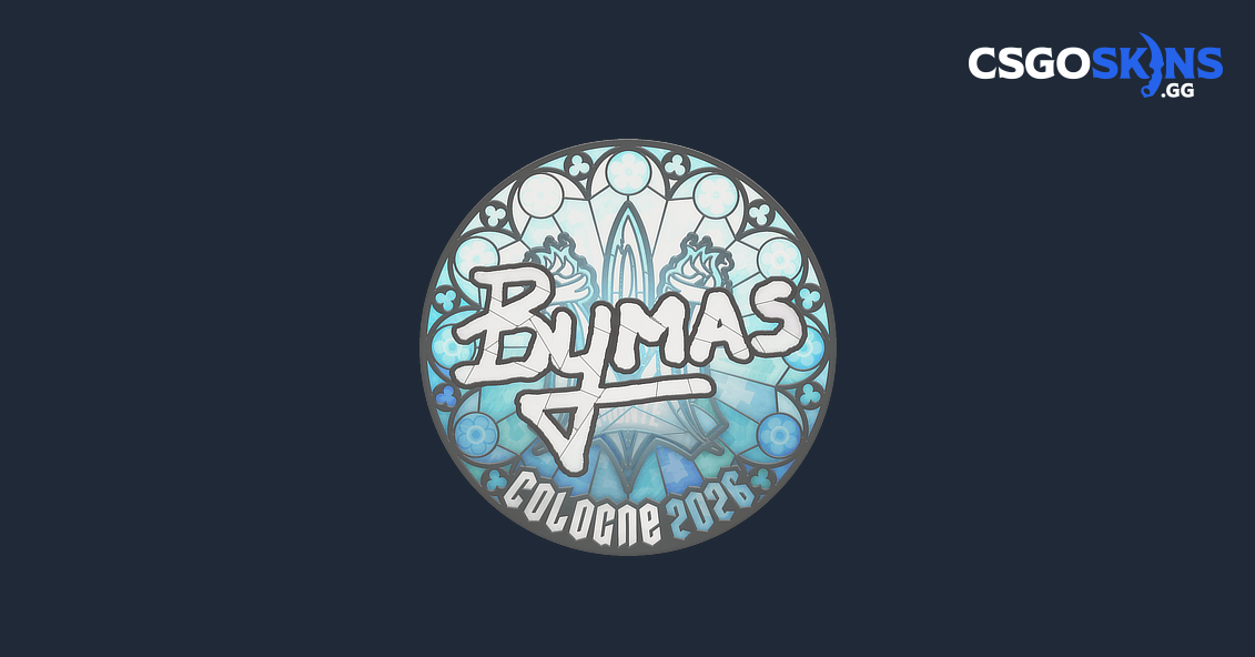 Sticker | Bymas | Cologne 2026 - CSGOSKINS.GG