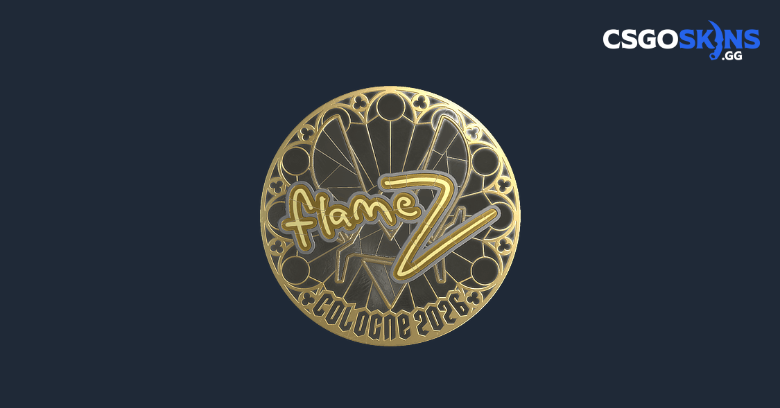Sticker | FlameZ (Gold) | Cologne 2026 - CSGOSKINS.GG