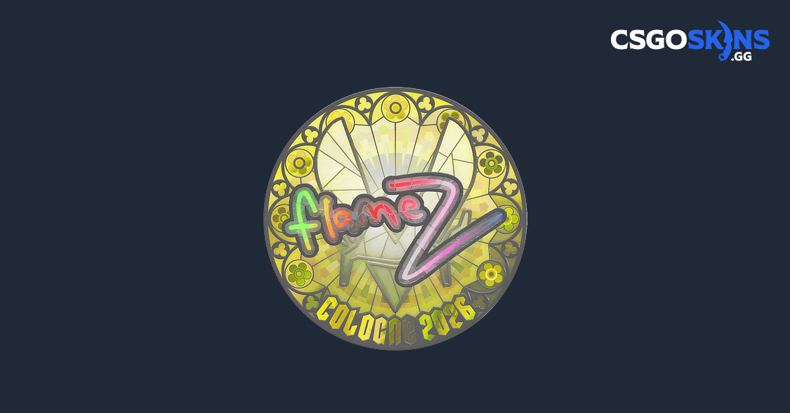 Sticker | FlameZ (Holo) | Cologne 2026 - CSGOSKINS.GG