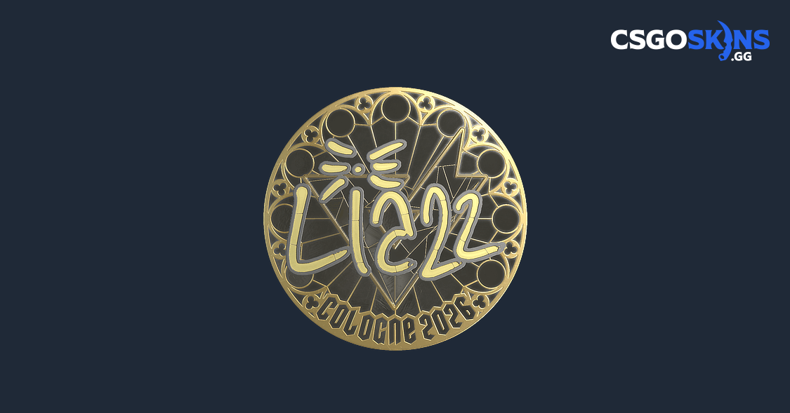 Sticker | Liazz (Gold) | Cologne 2026 - CSGOSKINS.GG