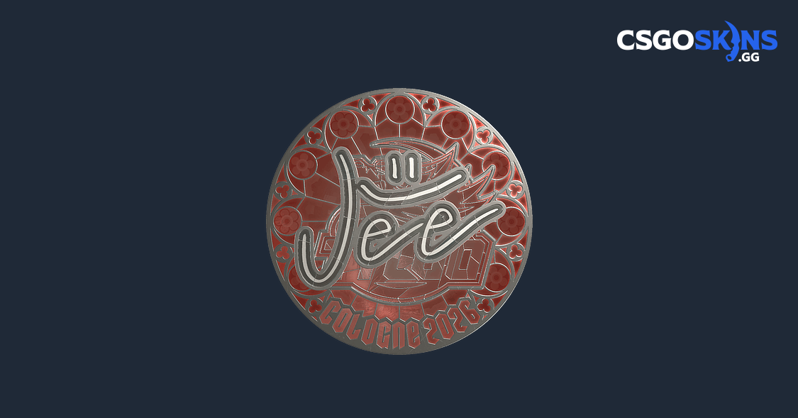 Sticker | Jee (Foil) | Cologne 2026 - CSGOSKINS.GG