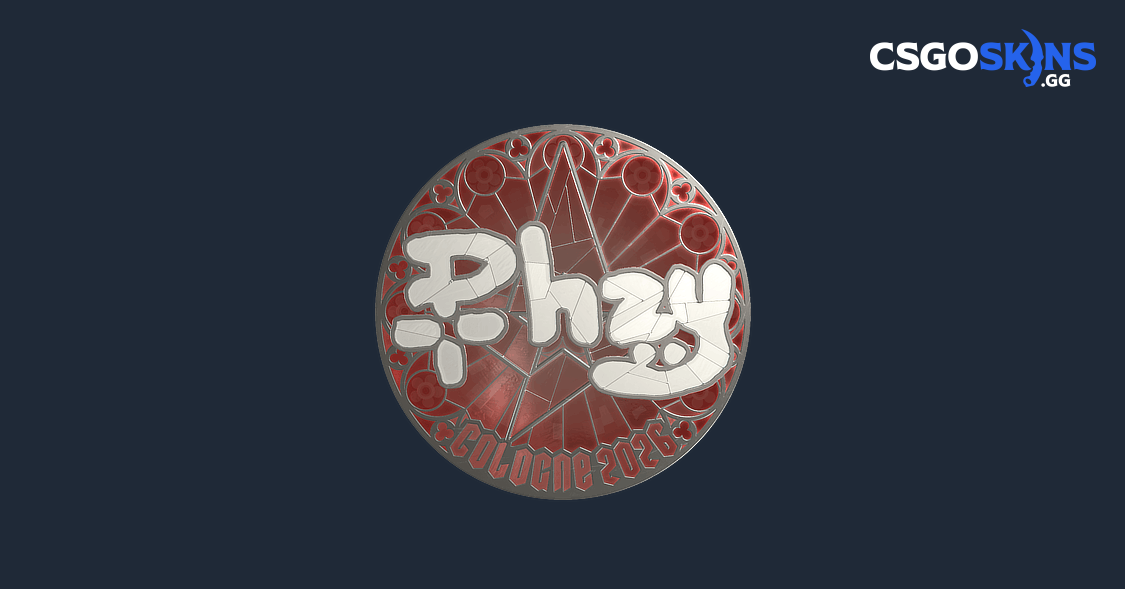 Sticker | phzy (Foil) | Cologne 2026 - CSGOSKINS.GG