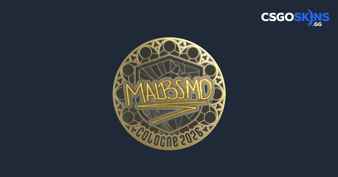 Sticker | malbsMd (Gold) | Cologne 2026 - CSGOSKINS.GG