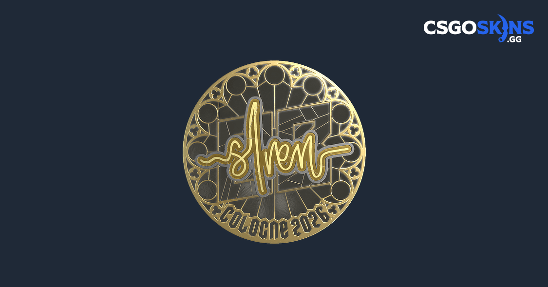 Sticker | S1ren (Gold) | Cologne 2026 - CSGOSKINS.GG