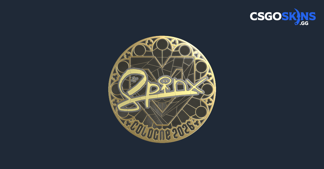 Sticker | Spinx (Gold) | Cologne 2026 - CSGOSKINS.GG