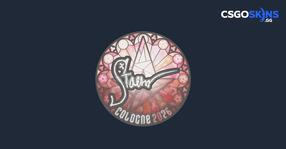Sticker | Staehr | Cologne 2026 - CSGOSKINS.GG