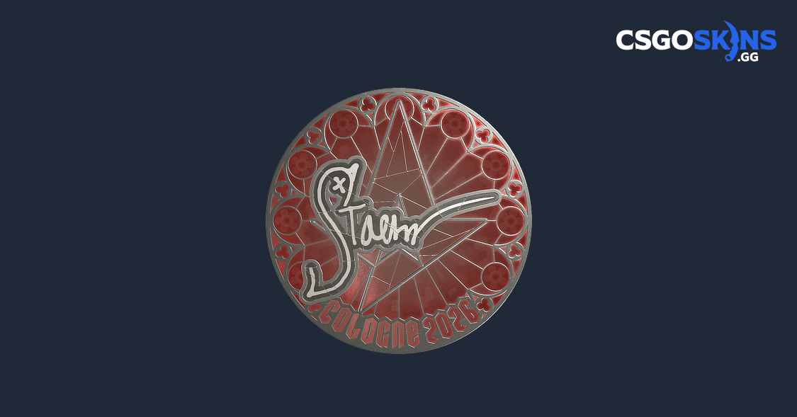 Sticker | Staehr (Foil) | Cologne 2026 - CSGOSKINS.GG