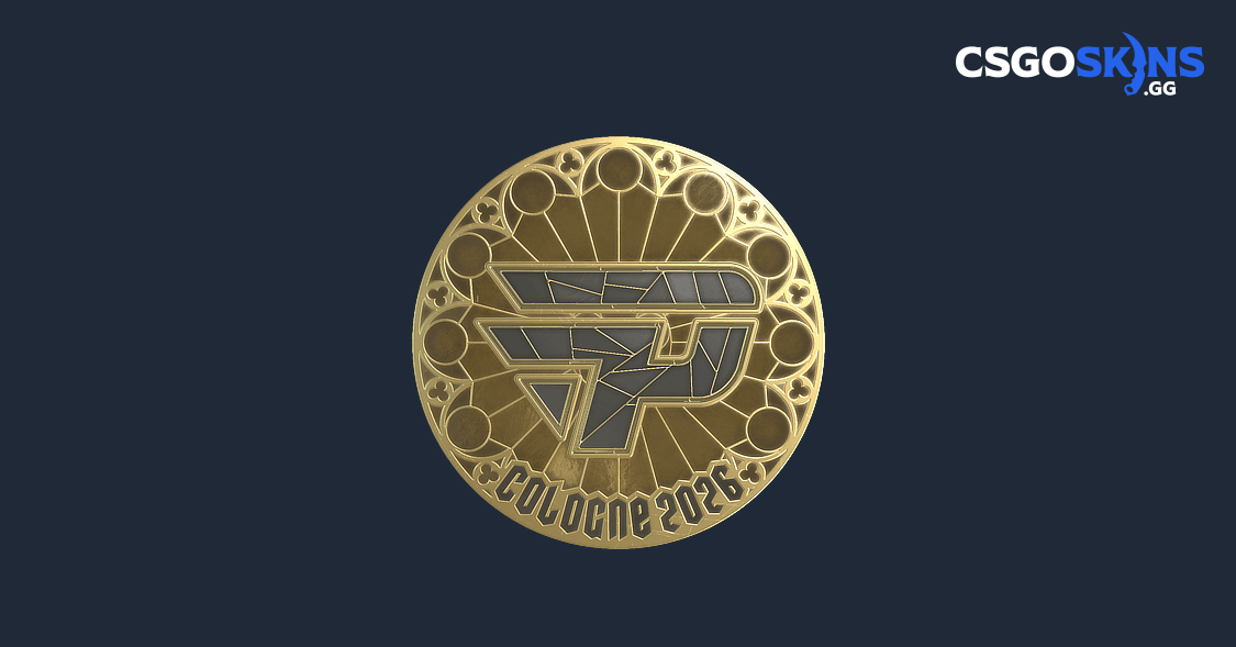 Sticker | paiN Gaming (Gold) | Cologne 2026 - CSGOSKINS.GG