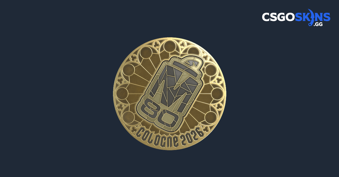 Sticker | M80 (Gold) | Cologne 2026 - CSGOSKINS.GG
