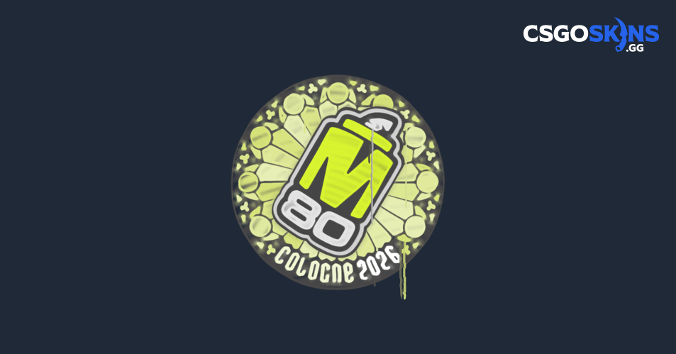 Sealed Graffiti | M80 | Cologne 2026 - CSGOSKINS.GG