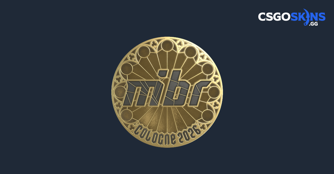 Sticker | MIBR (Gold) | Cologne 2026 - CSGOSKINS.GG