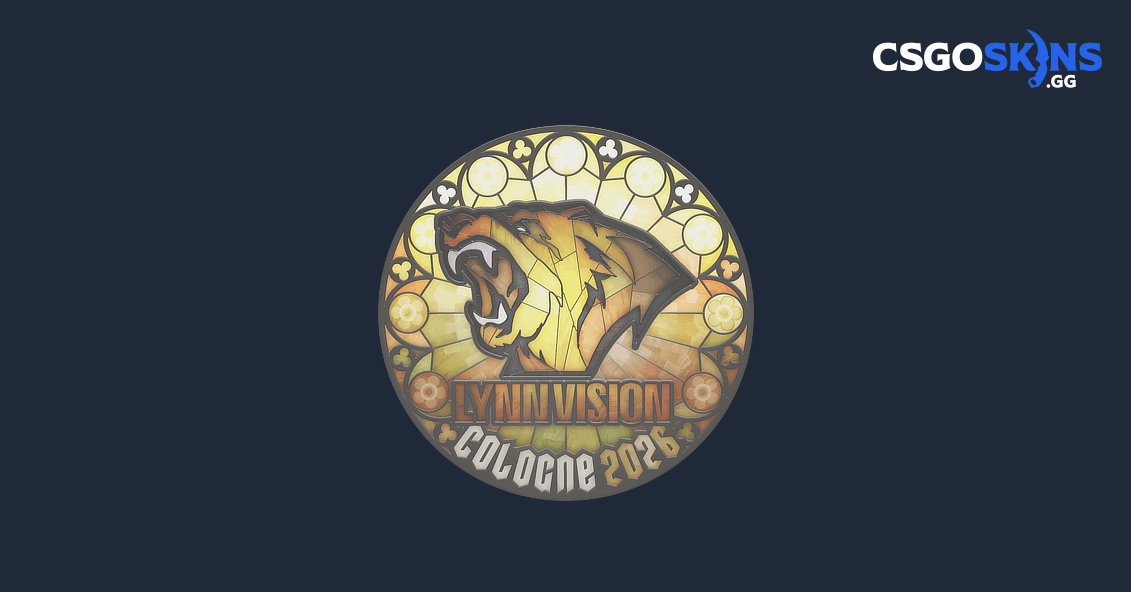 Sticker | Lynn Vision | Cologne 2026 - CSGOSKINS.GG