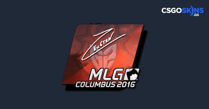 Sticker | Ex6TenZ (Foil) | MLG Columbus 2016 - CSGOSKINS.GG