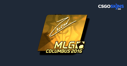 Sticker | Ex6TenZ (Gold) | MLG Columbus 2016 - CSGOSKINS.GG