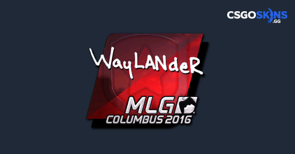 Sticker | wayLander (Foil) | MLG Columbus 2016 - CSGOSKINS.GG