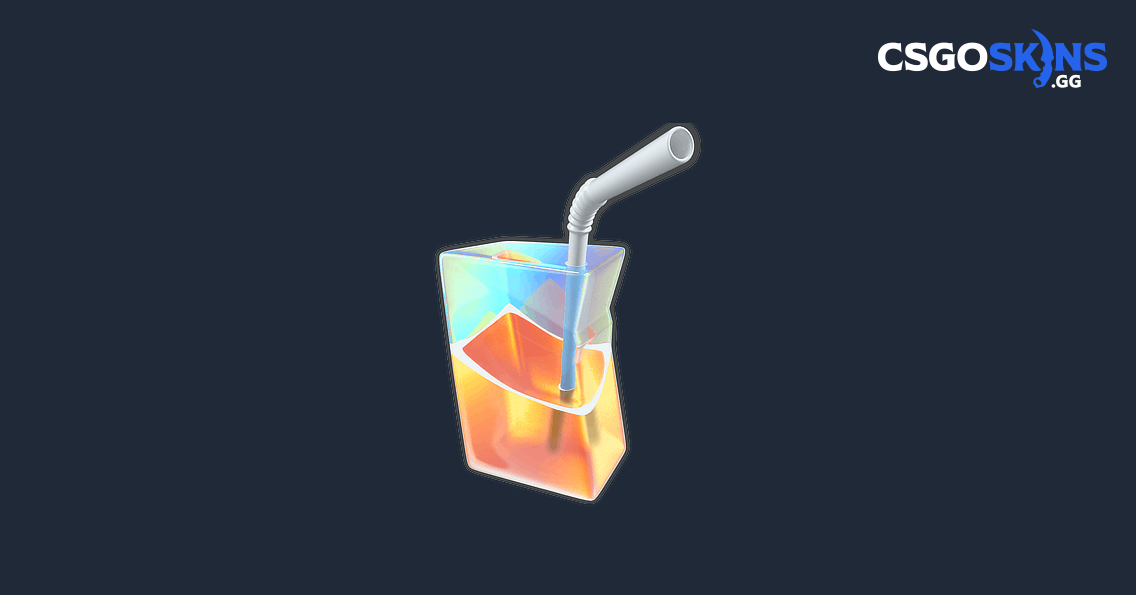 Sticker | Juice Box (Holo) - CSGOSKINS.GG