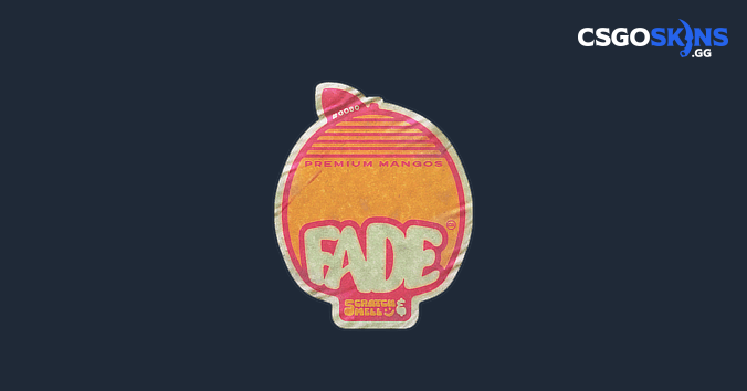 Sticker | Fade Mangos - CSGOSKINS.GG