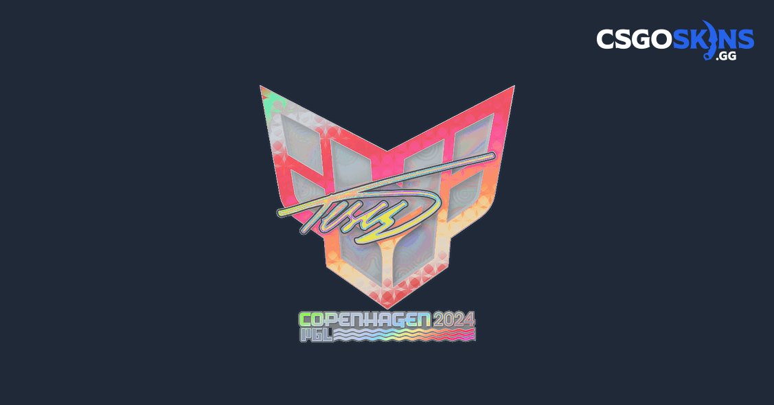 Sticker | TeSeS (Holo) | Copenhagen 2024 - CSGOSKINS.GG