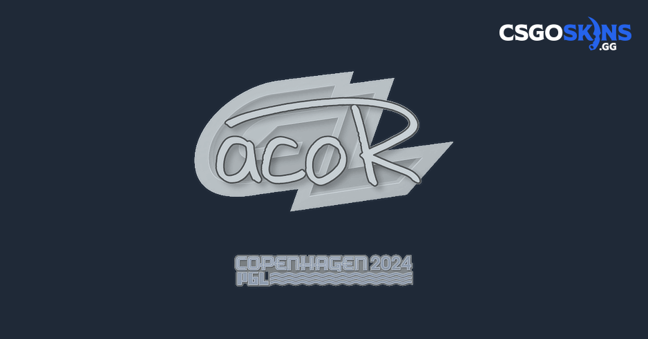 Sticker | acoR | Copenhagen 2024 - CSGOSKINS.GG
