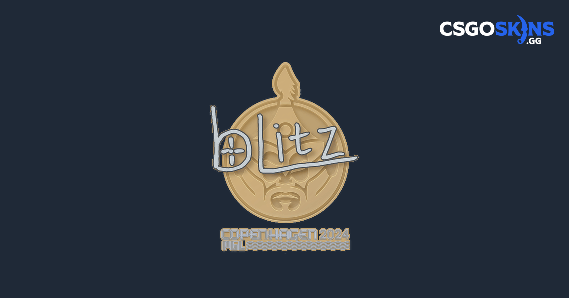 Sticker | bLitz | Copenhagen 2024 - CSGOSKINS.GG