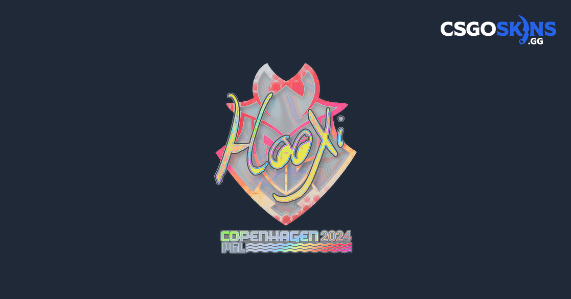 Sticker | HooXi (Holo) | Copenhagen 2024 - CSGOSKINS.GG