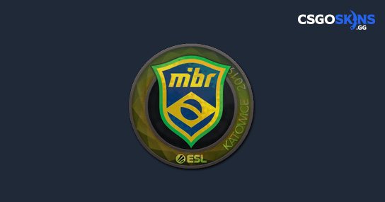 Sticker | MIBR (Holo) | Katowice 2019 - CSGOSKINS.GG