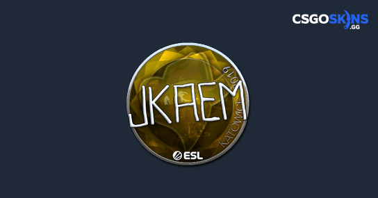 Sticker | jkaem (Foil) | Katowice 2019 - CSGOSKINS.GG
