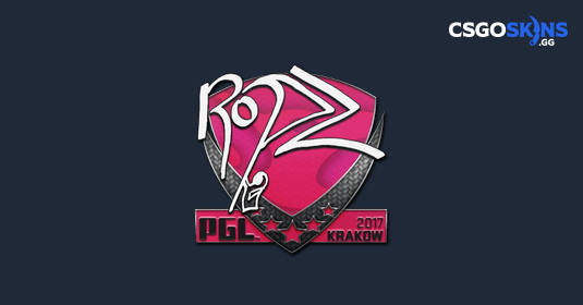 Sticker | ropz | Krakow 2017 - CSGOSKINS.GG