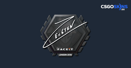 Sticker | Ex6TenZ | London 2018 - CSGOSKINS.GG