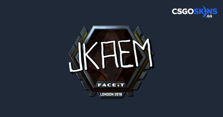 Sticker | jkaem (Foil) | London 2018 - CSGOSKINS.GG