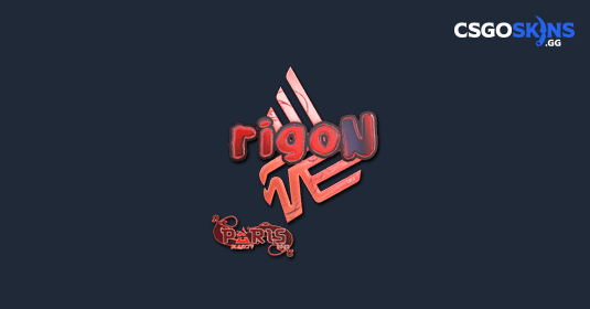 Sticker | rigoN (Holo) | Paris 2023 - CSGOSKINS.GG