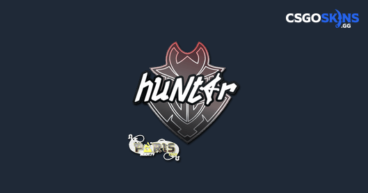 Cs Sticker Hunter Sticker | huNter- | Paris 2023 - CSGOSKINS.GG