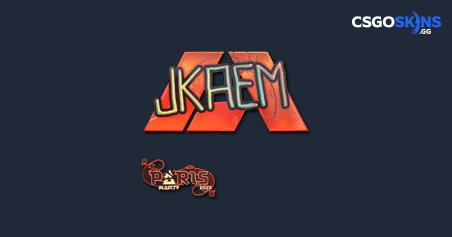 Sticker | jkaem (Holo) | Paris 2023 - CSGOSKINS.GG