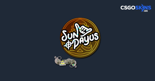 Sticker | SunPayus (Glitter) | Paris 2023 - CSGOSKINS.GG