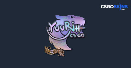 Yuurih Sticker Sticker | yuurih (Holo) | Paris 2023 - CSGOSKINS.GG