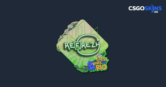 Sticker | refrezh | Rio 2022 - CSGOSKINS.GG