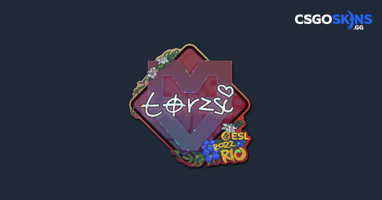 Sticker | torzsi (Glitter) | Rio 2022 - CSGOSKINS.GG