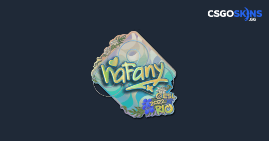 Sticker | nafany (Holo) | Rio 2022 - CSGOSKINS.GG