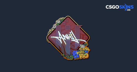 Sticker | ANNIHILATION (Glitter) | Rio 2022 - CSGOSKINS.GG