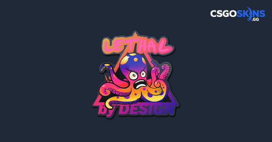 Lethality Cs:go Sticker | Fade Lethal - CSGOSKINS.GG