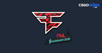 Sticker | FaZe Clan | Stockholm 2021 - CSGOSKINS.GG