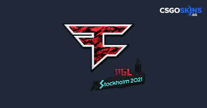 Sticker | FaZe Clan (Foil) | Stockholm 2021 - CSGOSKINS.GG