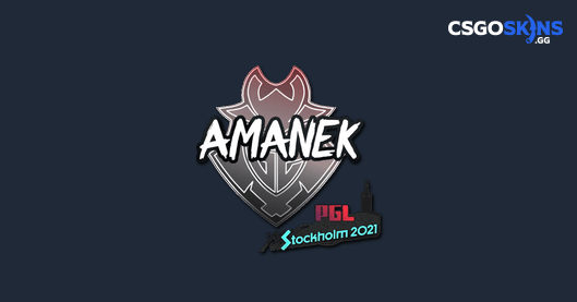 Sticker | AMANEK | Stockholm 2021 - CSGOSKINS.GG