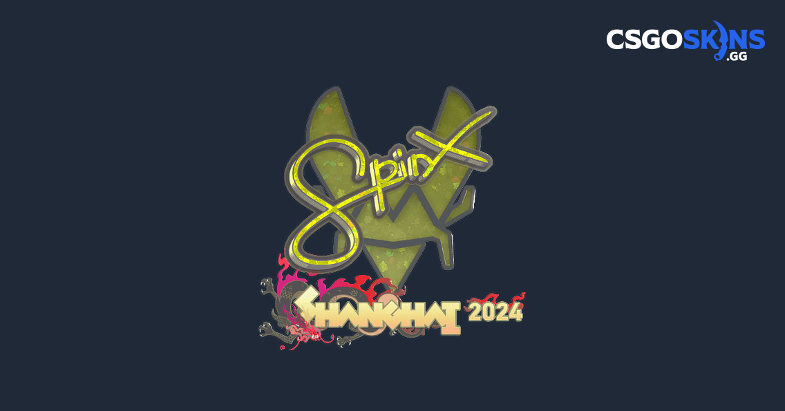 Sticker | Spinx (Glitter) | Shanghai 2024 - CSGOSKINS.GG