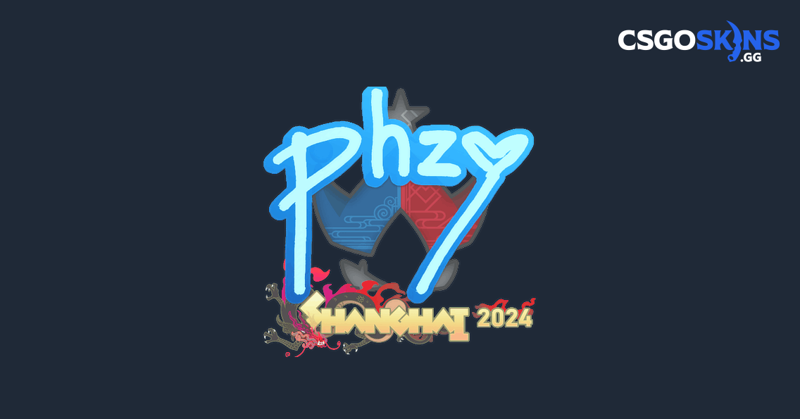 Sticker | phzy | Shanghai 2024 - CSGOSKINS.GG