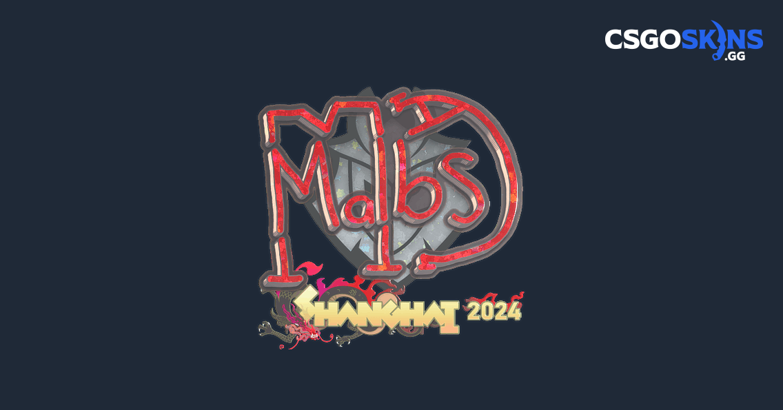 Sticker | malbsMd (Glitter) | Shanghai 2024 - CSGOSKINS.GG