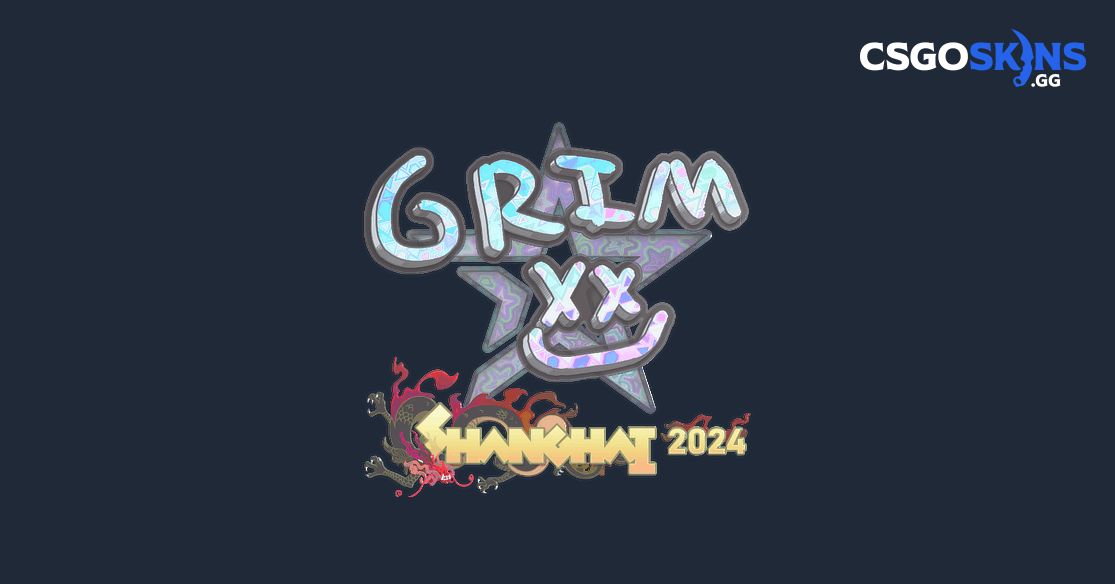 Sticker | Grim (Holo) | Shanghai 2024 - CSGOSKINS.GG