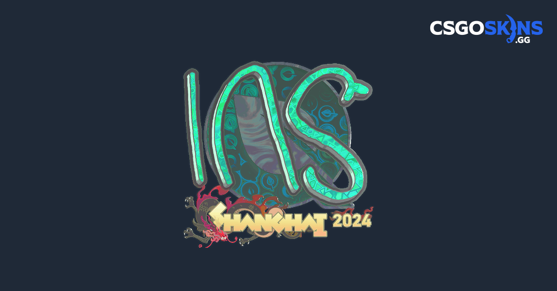 Sticker | INS (Holo) | Shanghai 2024 - CSGOSKINS.GG