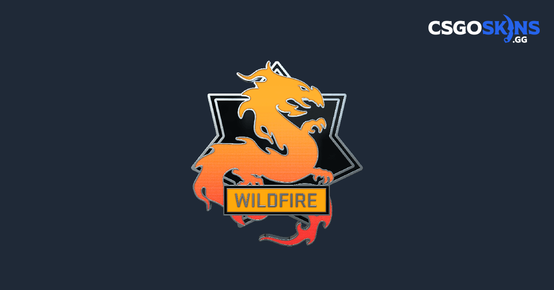 Wildfire Pin - CSGOSKINS.GG