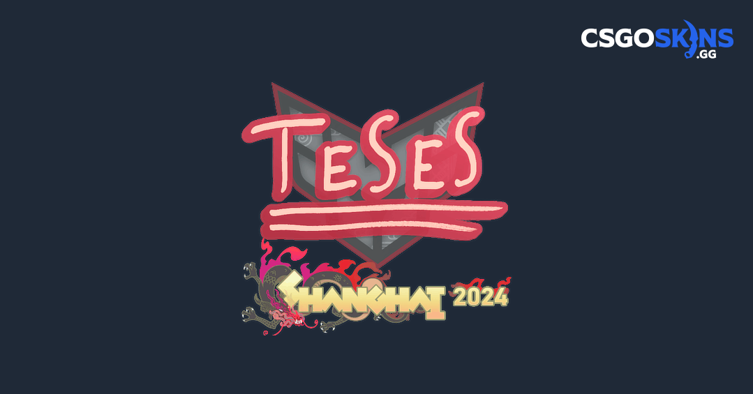 Sticker | TeSeS | Shanghai 2024 - CSGOSKINS.GG